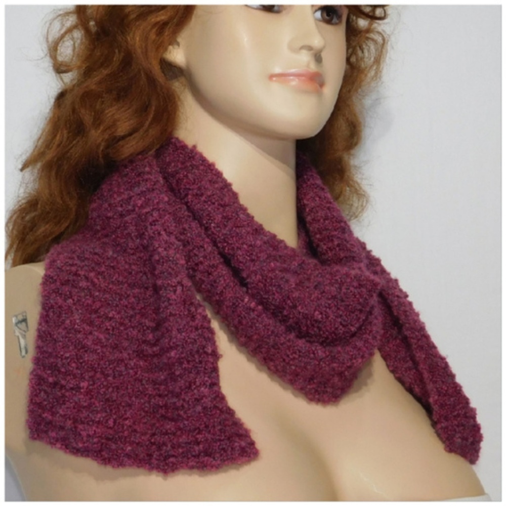 Scarf, multiple wrap around styles. Knit, soft,